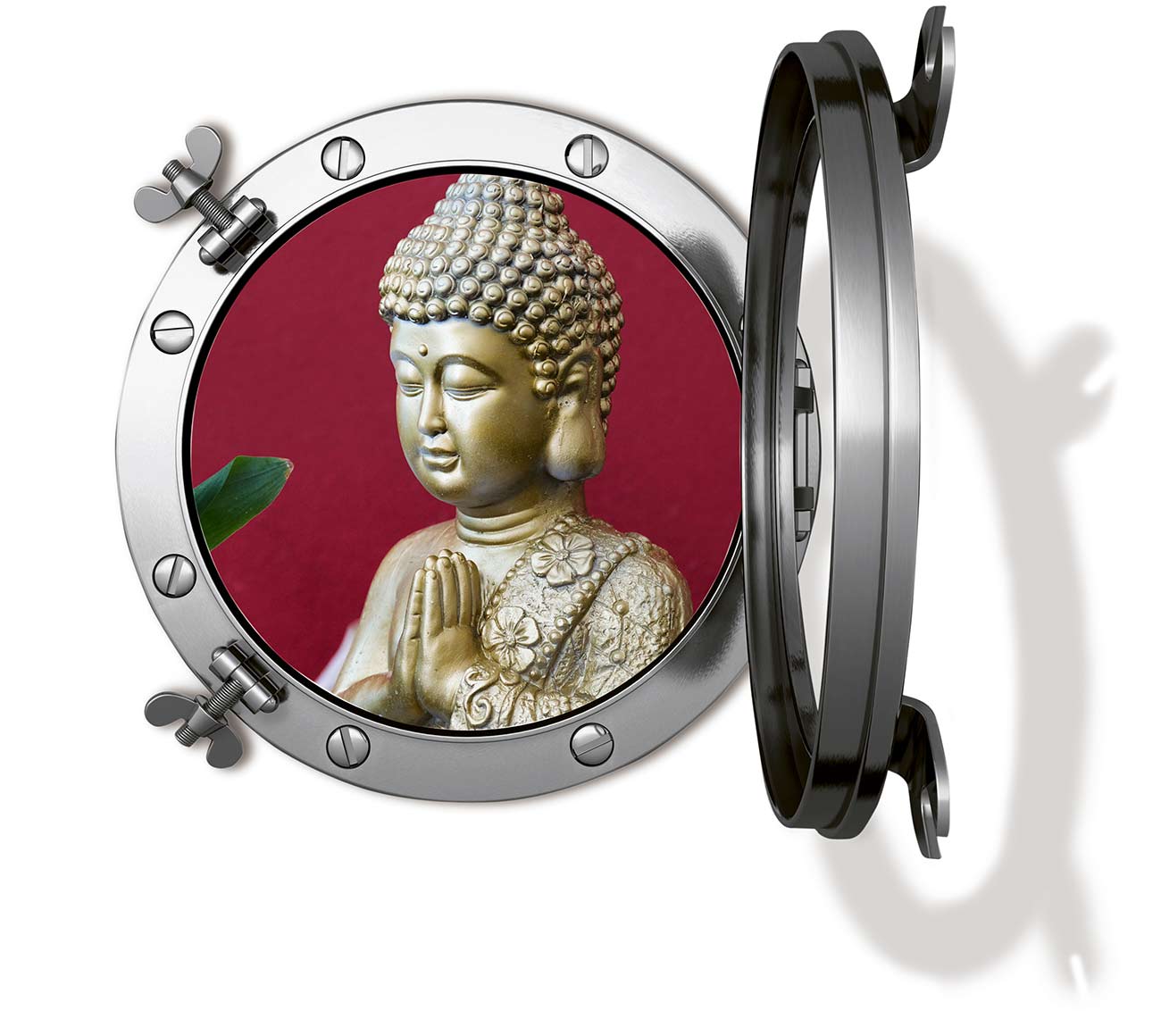 Wellnessbereich mit Buddha Statue